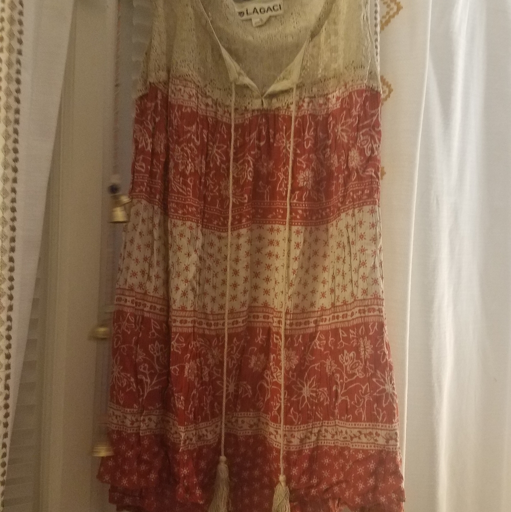 Boho tassel tank top